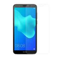 Edzett 2,5D üveg kerekített szélekkel Huawei Y5 (2018) - átlátszó