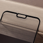 Edzett 3D védő üveg Honor 10 - fekete