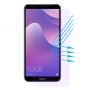 Enkay edzett 2,5D üveg Huawei Y7 Prime (2018) - átlátszó