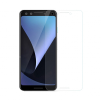 Edzett 3D üveg Google Pixel 3 - átlátszó