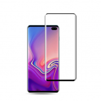 Mocolo edzett 3D üveg Samsung Galaxy S10 - fekete